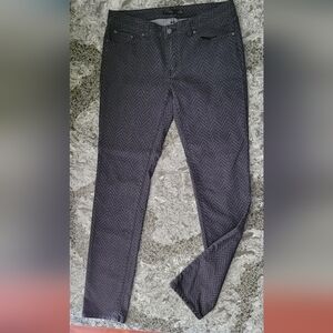 Prana jeans with chevron pattern